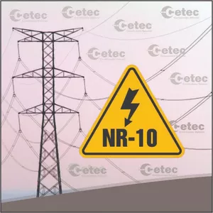 Imagem de capa para o Curso online Curso de NR-10 Básico - Segurança em Instalações e Serviços em Eletricidade