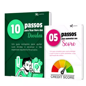 Imagem de capa para o Ebook 2 E-books - Dívidas + Score