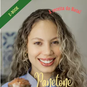 Imagem de capa para o Ebook Panetone caseiro de Fermentação Natural