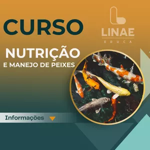 Imagem de Curso Nutrição e Manejo de Peixe   criado por Linae Educa na hotmart