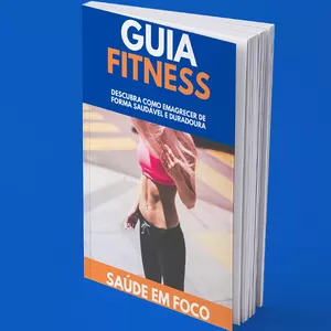 Imagem de capa para o Ebook Guia Fitness - Saúde em Foco