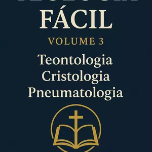 Imagem de capa para o Ebook TEOLOGIA FÁCIL VOLUME 3 - Teontologia – Cristologia – Pneumatologia