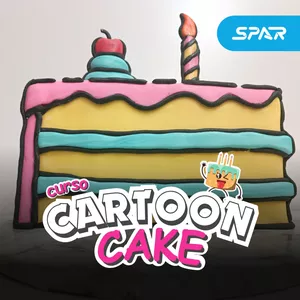 Cartoon Cake com Estilo