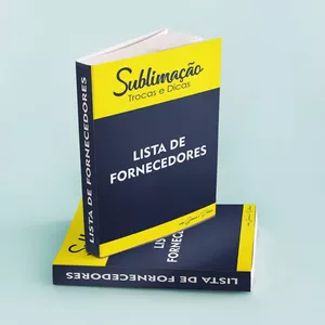 Imagem de capa para o Curso online LISTA DE FORNECEDORES SUBLIMAÇÃO