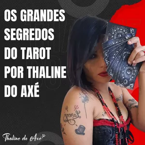 Imagem de capa para o Curso online Os grandes segredos do Tarot - Por Thaline do Axé 