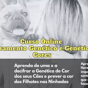 Imagem de capa para o Curso online Genética de Cor nos Cães - O Fim do Mistério da Cor dos Filhotes