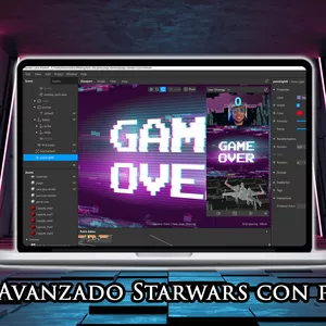 Imagen de portada para Curso online Juego Avanzado Starwars con puntaje con spark ar studio