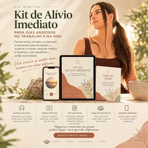 Imagem do curso KIT DE ALÍVIO IMEDIATO PARA ANSIEDADE NO TRABALHO E NA VIDA