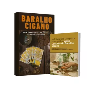 Imagem do curso Livro Digital - Baralho Cigano . Guia Prático para os Amantes do Lenormand + Bônus