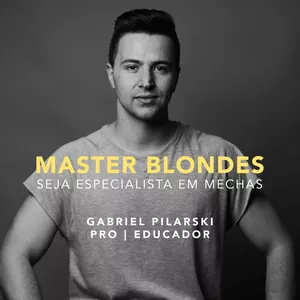 Imagem de capa para o Curso online Master Blondes/ Aprenda criação de mechas em qualquer tipo de cabelo / tudo sobre mechas em um só curso 