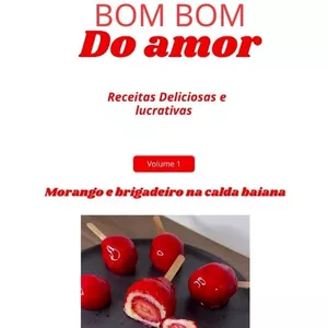 Imagem de capa para o Ebook Receita de morango do amor