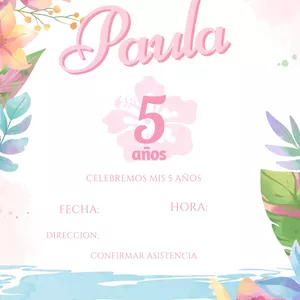 Imagen de portada para Ebook Invitación de Cumpleaños