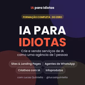 Imagem do curso IA para Idiotas