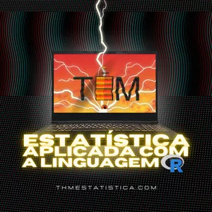 Imagem de capa para o Curso online Estatística Aplicada com a Linguagem R