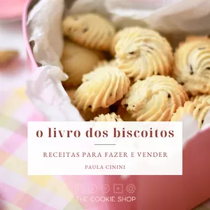 Imagem de capa para o Curso online LIVRO  FÍSICO - o livro dos biscoitos - receitas para fazer e vender