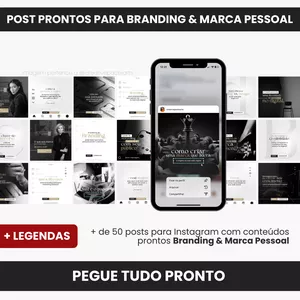 Imagem do curso PACK BRANDING E POSICIONAMENTO DE MARCA