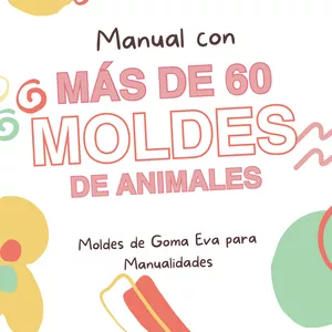 Imagen de portada para Ebook Manual con más de 60 moldes de animales