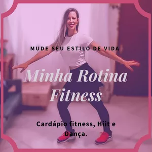 Imagem de capa para o Curso online Minha Rotina Fitness- Emagreça de forma efetiva.
