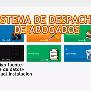 Imagen de portada para Curso online sistema para despachos de abogados en php mysql con codigo