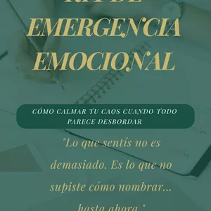 Imagen de portada para Ebook Kit de Emergencia Emocional Una intervención profunda para transformar tu caos interior.