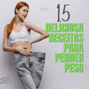 Cover image for Ebook 15 delicious recipes to lose weight