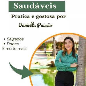 Imagem de capa para o Ebook Receitas Saudáveis Pratica e gostosa