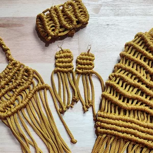 Imagem do curso CRIE SUA PRÓPRIA COLEÇÃO DE PEÇAS DE MACRAMÊ COM O PADRÃO ORGÂNICO