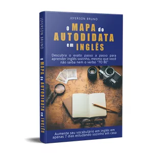 Imagem de capa para o Ebook Livro Em PDF: O Mapa do Autodidata em Inglês