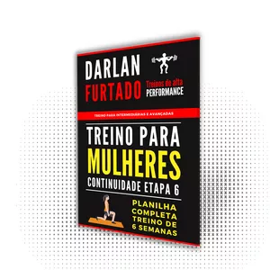 Imagem de capa para o Ebook Treino para Mulheres - Continuidade Etapa 6