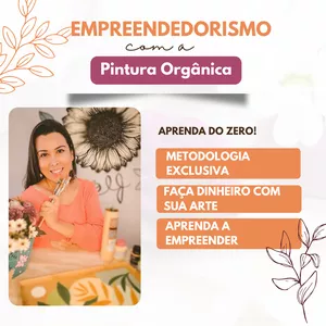 Imagem do curso Empreendedorismo com a pintura orgânica
