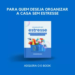 Imagem de capa para o Ebook Organização Sem Estresse
