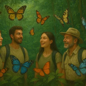 Imagem de capa para o Curso online Mentoria em grupo Borboletas da Selva