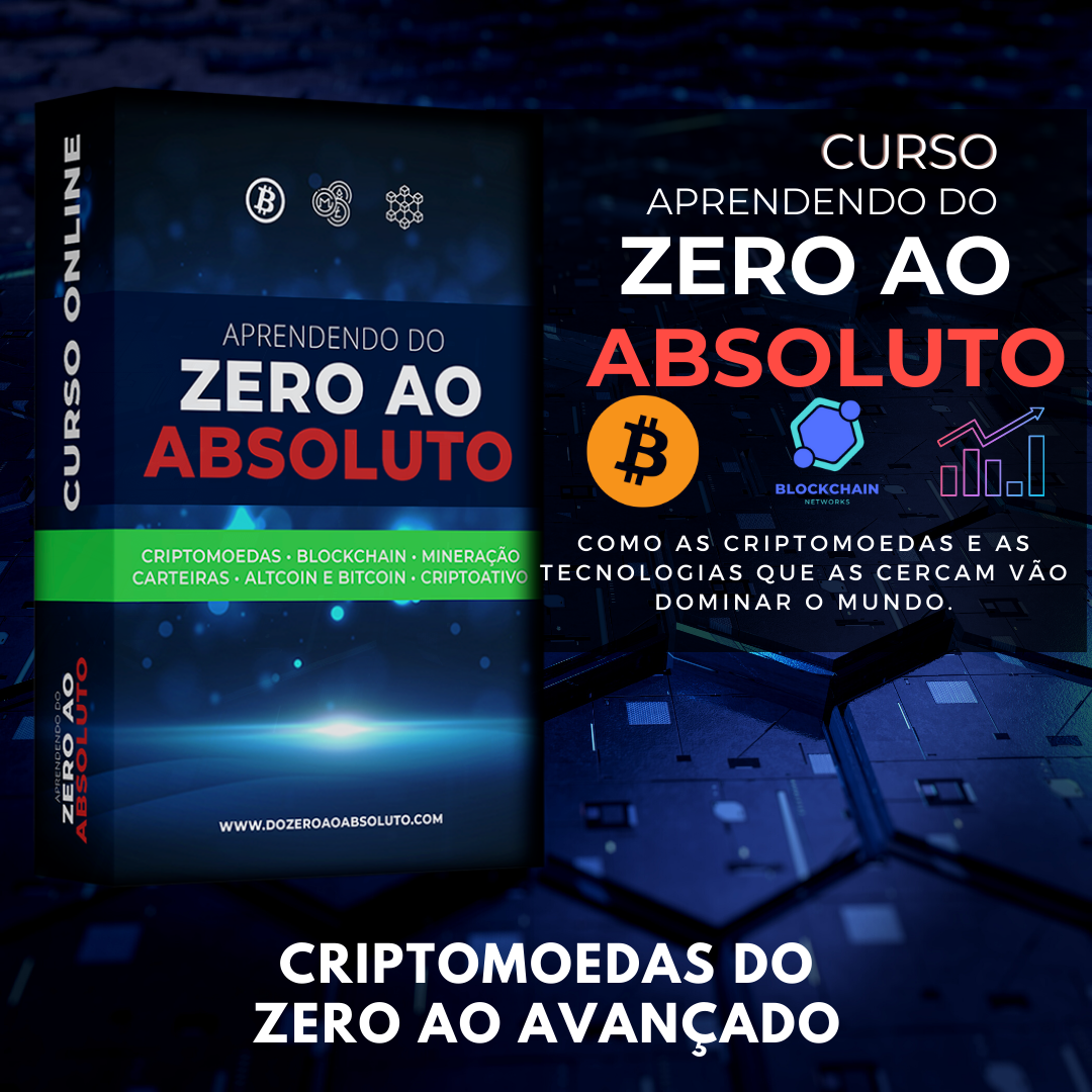 Imagem do curso Do Zero ao Absoluto. Criptomoedas e Blockchain.