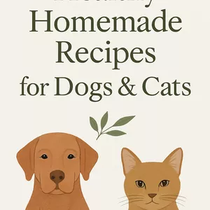Cover image for Ebook  Healthy Homemade Recipes for Dogs &amp; Cats