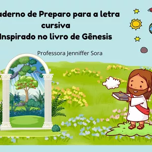 Imagem de capa para o Ebook Caderno de Preparo para Letra Cursiva