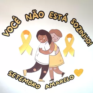 Imagem de capa para o Ebook Mural setembro amarelo