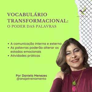 Imagem de capa para o Ebook VOCABULÁRIO TRANSFORMACIONAL: O PODER DAS PALAVRAS