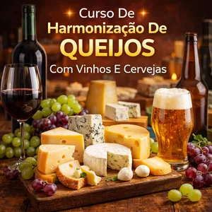 Imagem do curso Curso De Harmonização De Queijos Com Vinhos E Cervejas