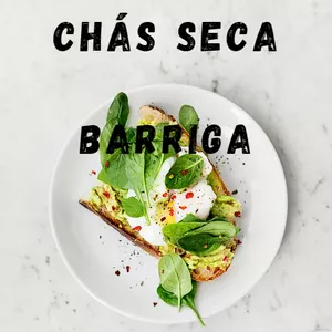 Imagem de capa para o Ebook 5 receitas de  chás seca  barriga