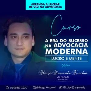 Imagem de capa para o Curso online "ERA DO SUCESSO NA ADVOCACIA MODERNA" - LUCRO E MENTE