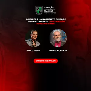 Imagem de capa para o Curso online Formação Internacional em Coaching com Paulo Vieira ONLINE - Euro - Fortaleza ED