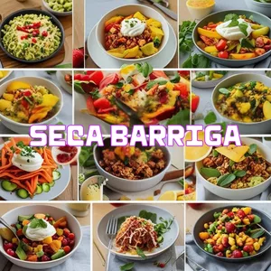Imagem de capa para o Ebook 8 Receitas Seca Barriga