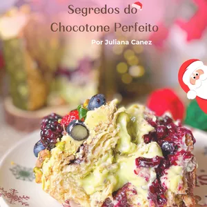 Imagem de capa para o Ebook Segredos do Chocotone Perfeito