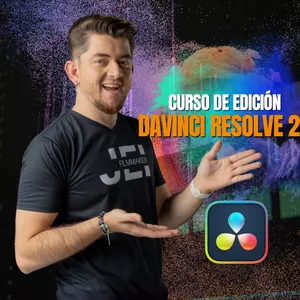 Imagen de portada para Curso online Aprende a Editar como un Pro en DaVinci Resolve 20 Curso Completo