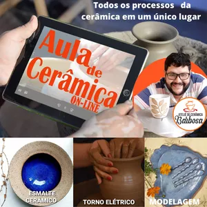 Imagem de capa para o Curso online Aula de Cerâmica
