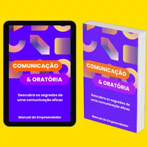 Imagem de capa para o Ebook Comunicação e Oratória