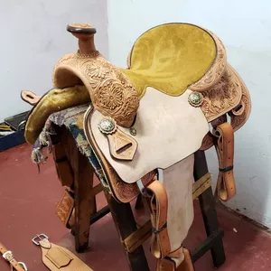 Como fabricar Sela de laço bordada padrão exportação modelo 2000