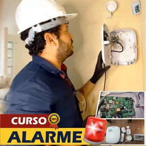 Imagem de capa para o Curso online Curso Instalação de ALARME (Segurança Eletrônica)