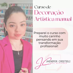 Imagem do curso JHENIFER CRISTIELI / CURSO DE DECORAÇÃO EM UNHAS 