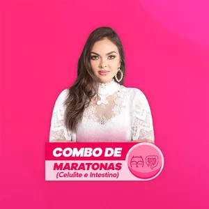 Imagem de capa para o Curso online COMBO 2 MARATONAS  - MARATONA DA CELULITE + MARATONA DO INTESTINO